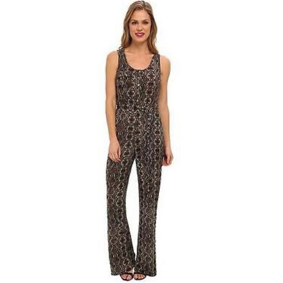 CALVIN KLEIN SNAKE PRINT JUMPSUIT - Picture 2 of 7